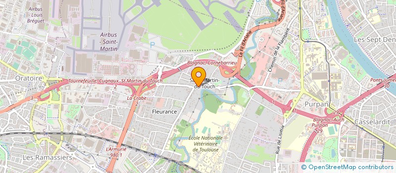 localisation de l'entreprise MADAME NICHAPAT MANOKASEMSANT à TOULOUSE