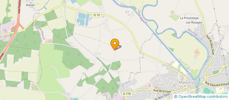 localisation de l'entreprise MADAME NICHOLA LEWIS  SAINT-MARCEL