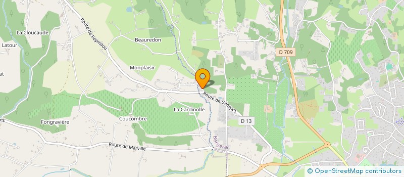 localisation de l'entreprise MADAME NICHOLA PORTER à BERGERAC