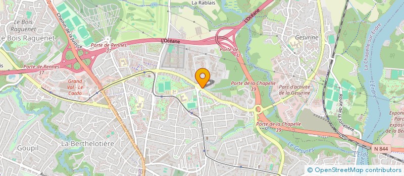 localisation de l'entreprise MADAME NICIA OSETTE LOULENDO à NANTES