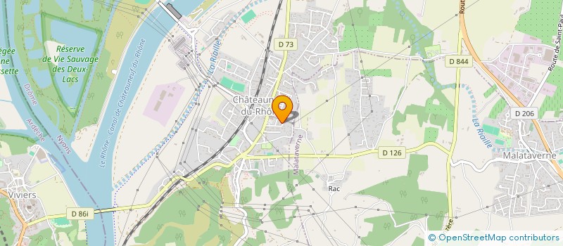 localisation de l'entreprise MADAME NICKIE KRONUS  CHATEAUNEUF-DU-RHONE