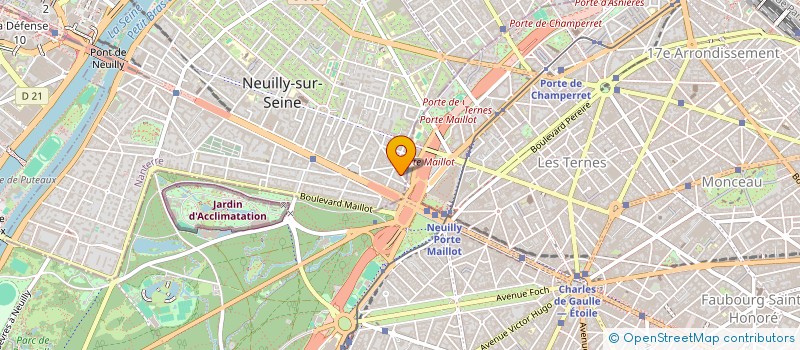 localisation de l'entreprise MADAME NICKY RODING à NEUILLY-SUR-SEINE