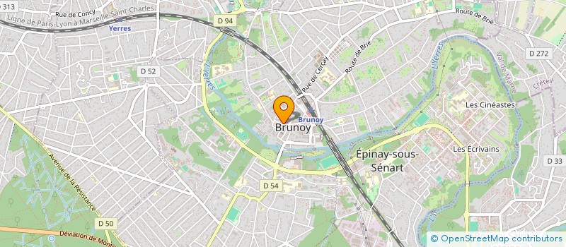 localisation de l'entreprise MADAME NICKYTALIA ZEITOUN  BRUNOY