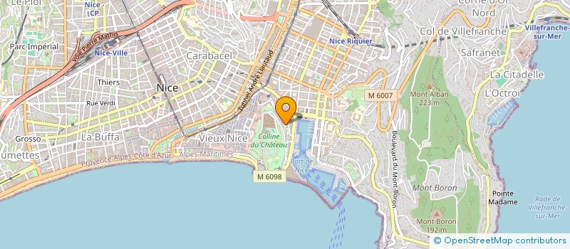 localisation de l'entreprise MADAME NICOLA ALEXANDRA TANNOCK à NICE