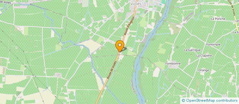 localisation de l'entreprise MADAME NICOLA BRODRICK  VIOLES