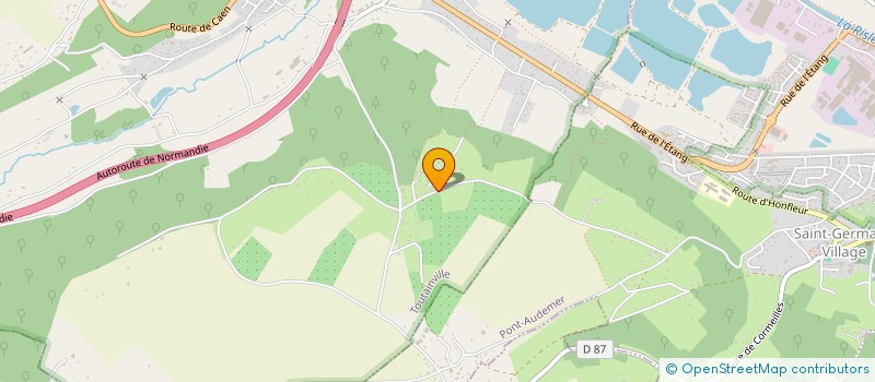 localisation de l'entreprise MADAME NICOLA BROWN  TOUTAINVILLE