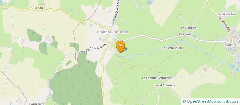 localisation de l'entreprise MADAME NICOLA CHADWICK  SAINT-PARDOUX-SOUTIERS