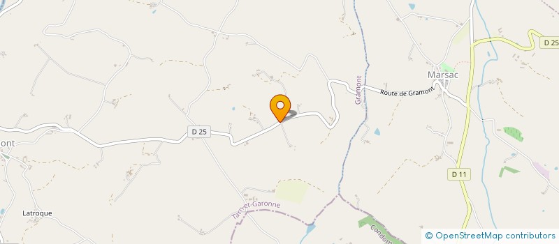 localisation de l'entreprise MADAME NICOLA DEAR  GRAMONT