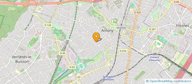localisation de l'entreprise MADAME NICOLA DELON à ANTONY