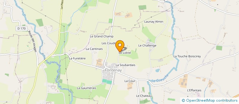 localisation de l'entreprise MADAME NICOLA DIXON  ROMAGNY FONTENAY