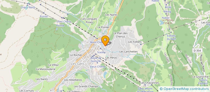 localisation de l'entreprise MADAME NICOLA FOSTER  LES GETS