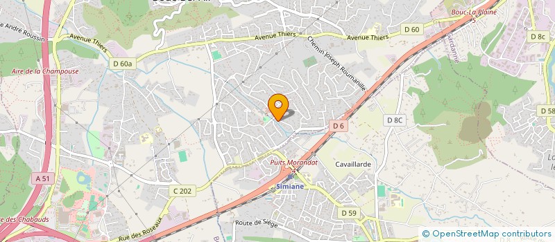 localisation de l'entreprise MADAME NICOLA FULLER  BOUC-BEL-AIR