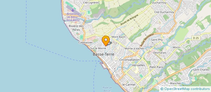 localisation de l'entreprise MADAME NICOLA GARCIA à BASSE-TERRE