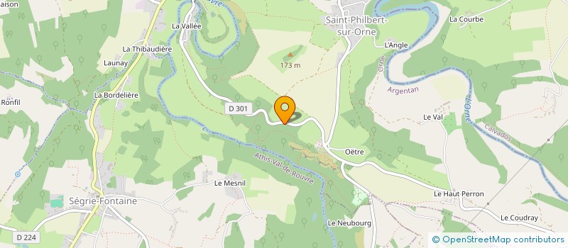 localisation de l'entreprise MADAME NICOLA JANE STEVENS à MENIL-HUBERT-SUR-ORNE