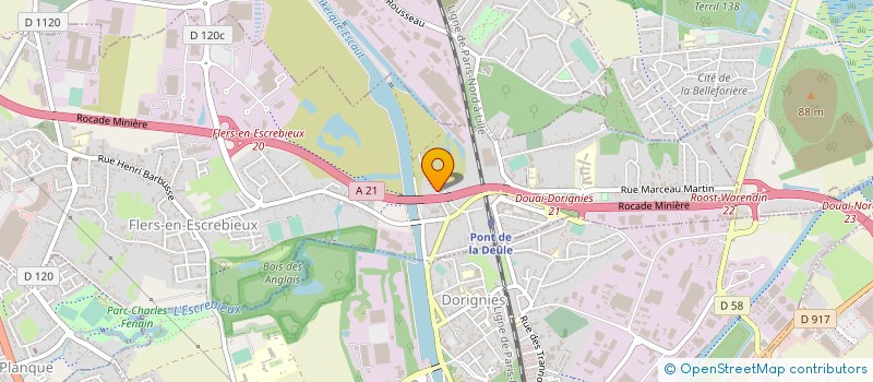 localisation de l'entreprise MADAME NICOLAE FLORICA  FLERS-EN-ESCREBIEUX