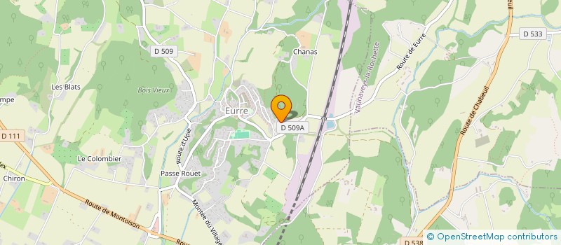 localisation de l'entreprise MADAME NICOLAS GAUTHIER à EURRE