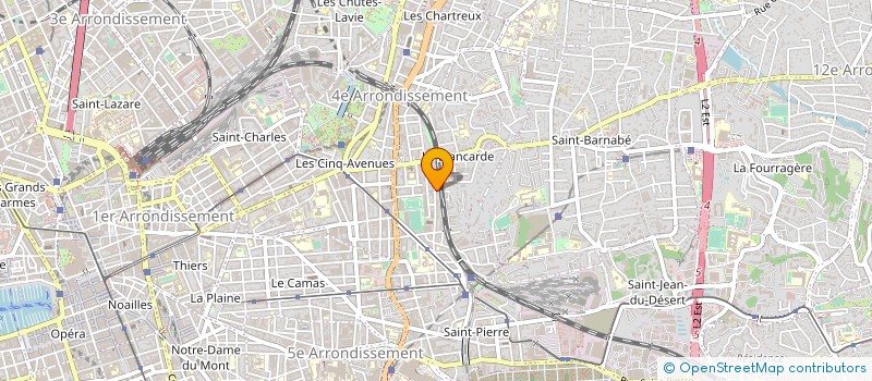 localisation de l'entreprise MADAME NICOLAS IONNITIS à MARSEILLE