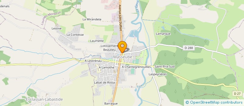 localisation de l'entreprise MADAME NICOLE ABADIE à MASSEUBE