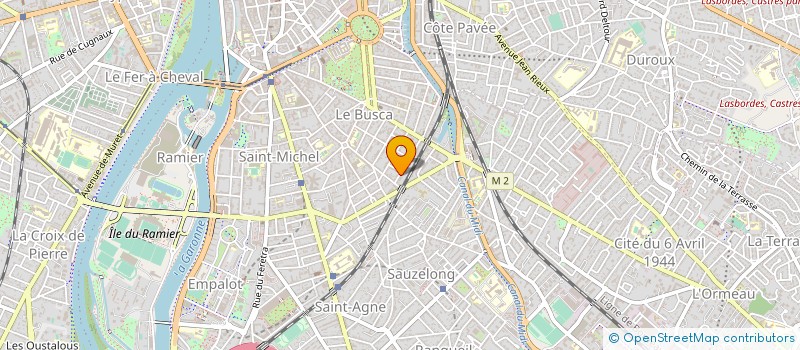 localisation de l'entreprise MADAME NICOLE ALABERT à TOULOUSE