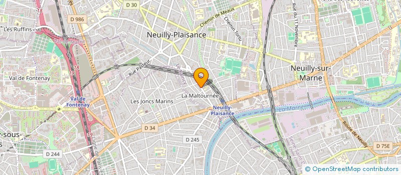 localisation de l'entreprise MADAME NICOLE ALIMI à NEUILLY-PLAISANCE