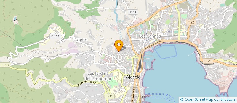 localisation de l'entreprise MADAME NICOLE AMBROSI à AJACCIO