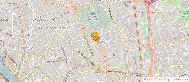 localisation de l'entreprise MADAME NICOLE AMRAM  PARIS