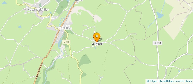 localisation de l'entreprise MADAME NICOLE ANDRE à CHATILLON