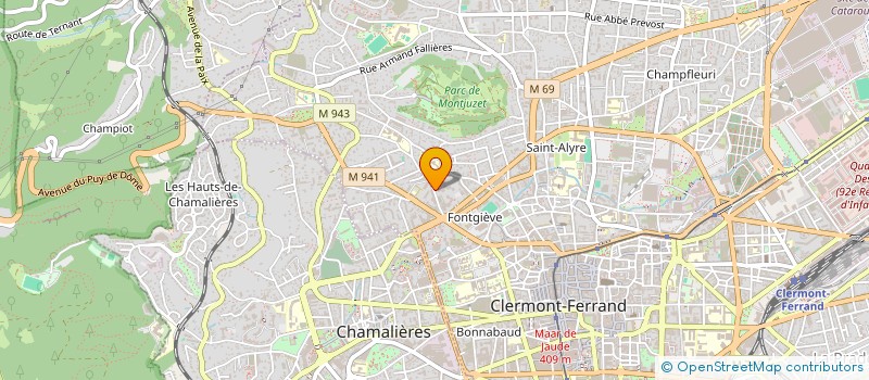 localisation de l'entreprise MADAME NICOLE ANDRIVON à CLERMONT-FERRAND