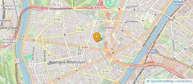 localisation de l'entreprise MADAME NICOLE ANOUILH à BOULOGNE-BILLANCOURT