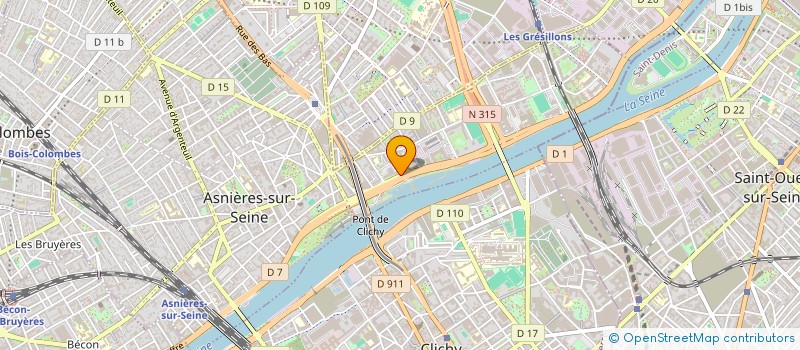 localisation de l'entreprise MADAME NICOLE ARRIGHI  ASNIERES-SUR-SEINE