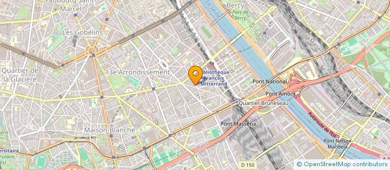 localisation de l'entreprise MADAME NICOLE ARTIS  PARIS