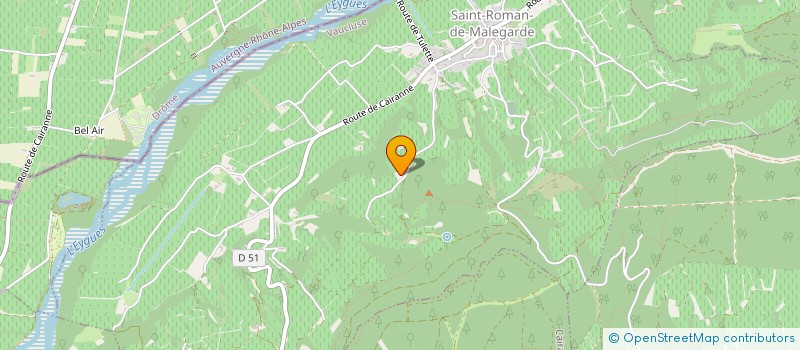 localisation de l'entreprise MADAME NICOLE ASTIER  SAINTE-CECILE-LES-VIGNES