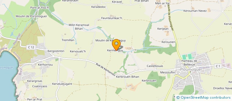 localisation de l'entreprise MADAME NICOLE AUDREZET  BRELES