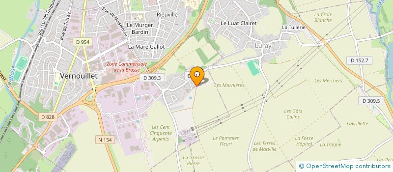 localisation de l'entreprise MADAME NICOLE AUGER à VERNOUILLET