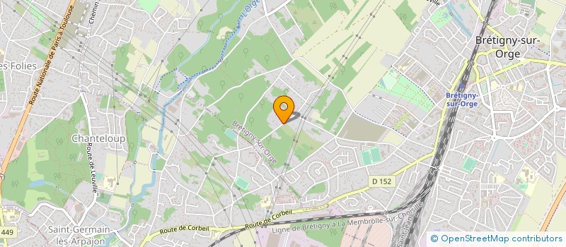 localisation de l'entreprise MADAME NICOLE BAIZEAU à BRETIGNY-SUR-ORGE