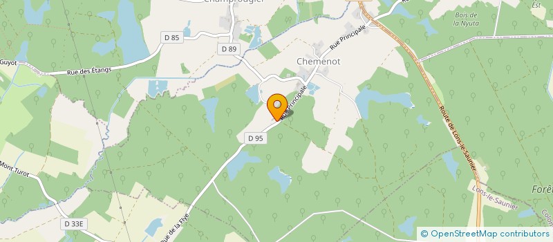 localisation de l'entreprise MADAME NICOLE BALLAUD  CHAUMERGY