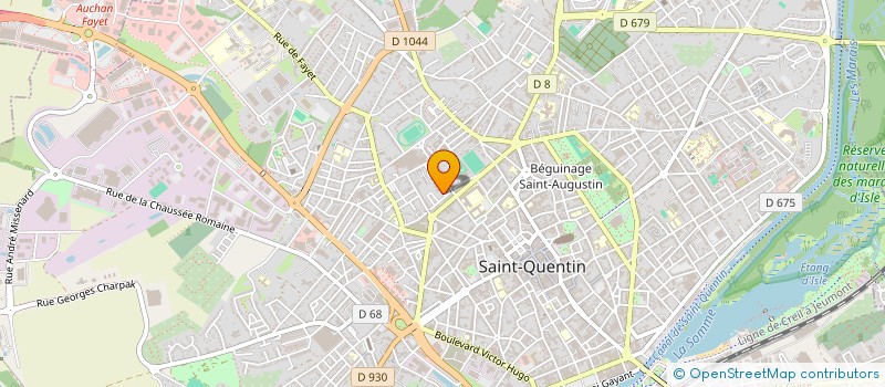 localisation de l'entreprise MADAME NICOLE BANTEGNIE à SAINT-QUENTIN