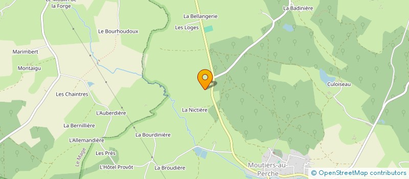 localisation de l'entreprise MADAME NICOLE BARTHELEMY à COUR-MAUGIS SUR HUISNE