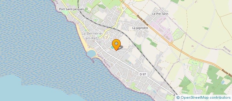 localisation de l'entreprise MADAME NICOLE BASLEY  LA BERNERIE-EN-RETZ