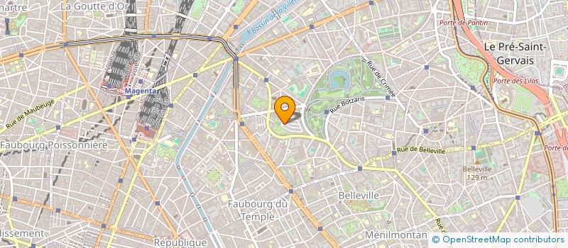 localisation de l'entreprise MADAME NICOLE BAUDOUIN  PARIS