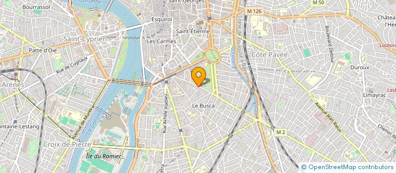 localisation de l'entreprise MADAME NICOLE BEATRIZ ZARHI DACCARETT  TOULOUSE