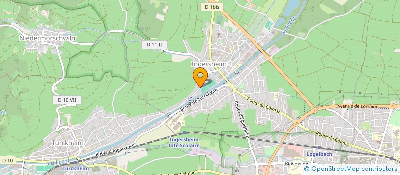 localisation de l'entreprise MADAME NICOLE BEDNAR  INGERSHEIM