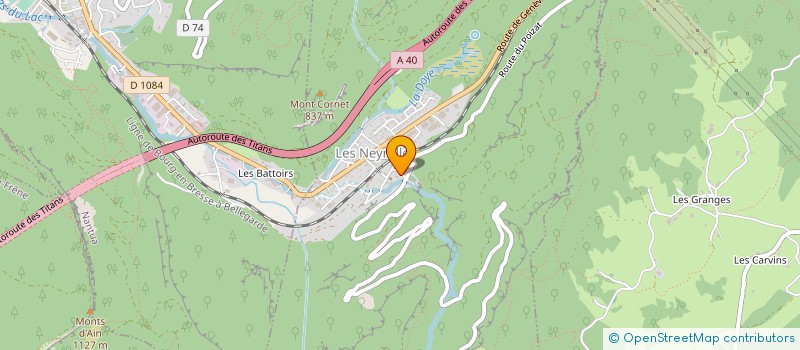 localisation de l'entreprise MADAME NICOLE BELLENOIX  LES NEYROLLES