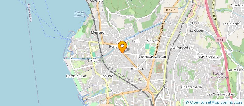 localisation de l'entreprise MADAME NICOLE BELLINI à AIX-LES-BAINS