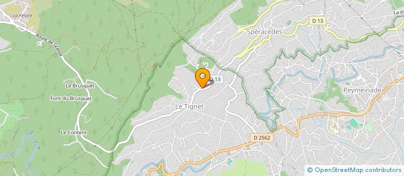 localisation de l'entreprise MADAME NICOLE BERTHELIN à LE TIGNET