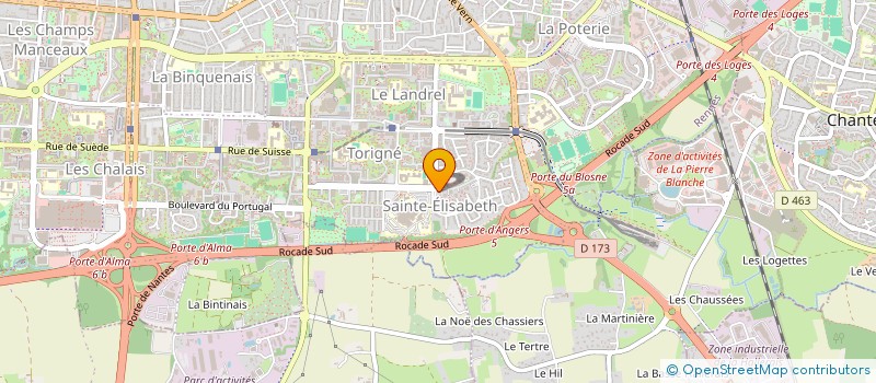 localisation de l'entreprise MADAME NICOLE BERTRAND  RENNES