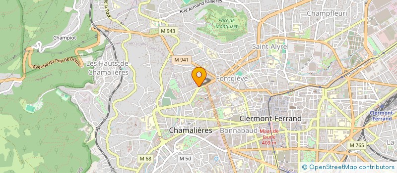 localisation de l'entreprise MADAME NICOLE BERTRANDON à CLERMONT-FERRAND