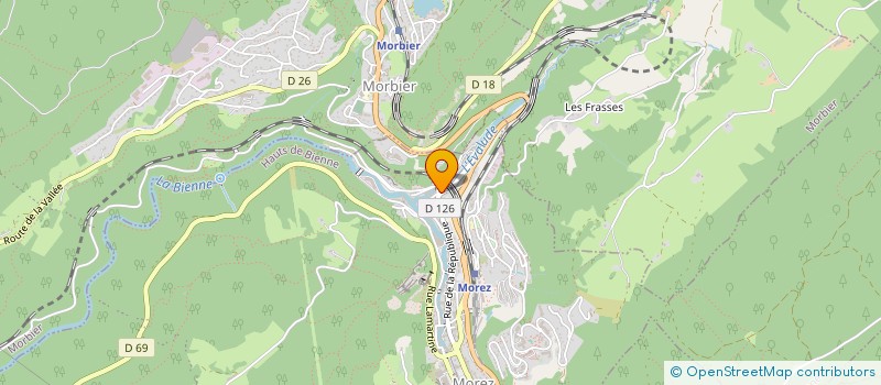 localisation de l'entreprise MADAME NICOLE BESSON  HAUTS DE BIENNE