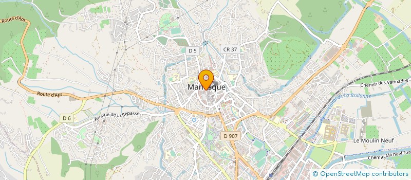 localisation de l'entreprise MADAME NICOLE BIABIANY à MANOSQUE