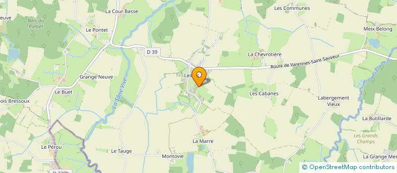 localisation de l'entreprise MADAME NICOLE BLANC à MONTPONT-EN-BRESSE